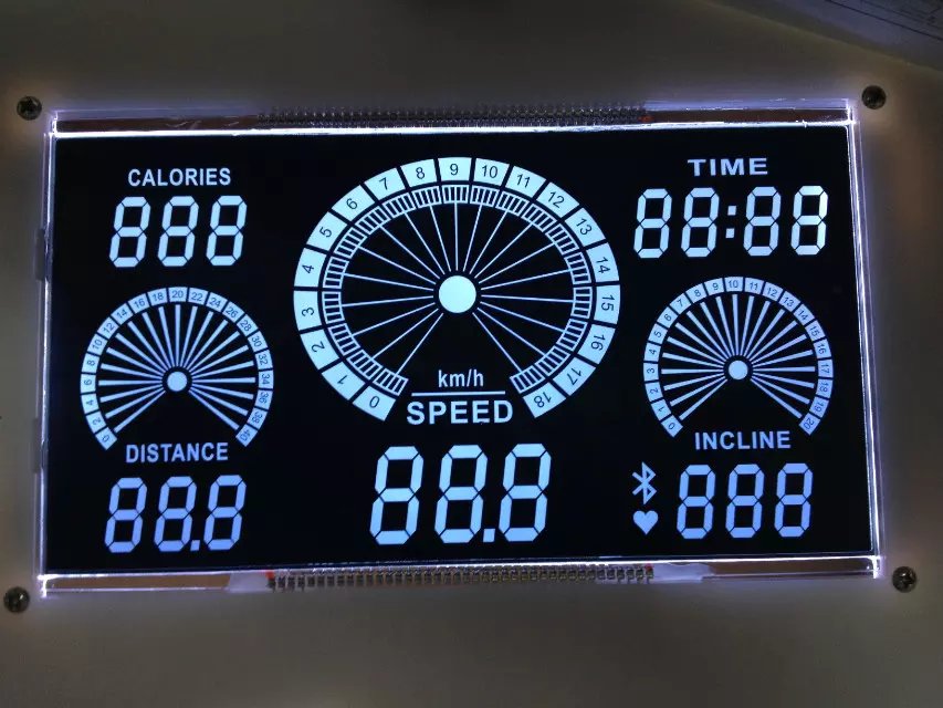 LCD段码液晶屏内容显示异常剖析